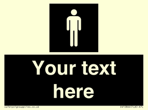 DV10864: Custom information: black panel male