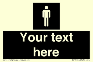 DV10864: Custom information: black panel male