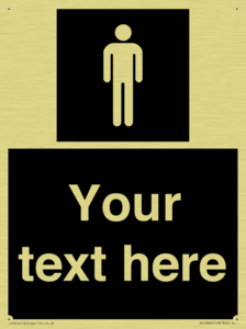 DV10864: Custom information: black panel male