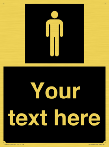 DV10864: Custom information: black panel male