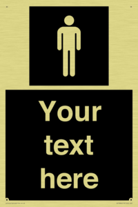 DV10864: Custom information: black panel male