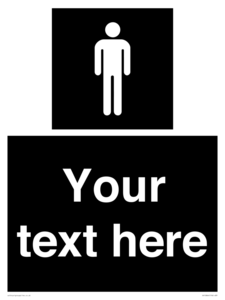 DV10864: Custom information: black panel male