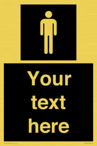 DV10864: Custom information: black panel male