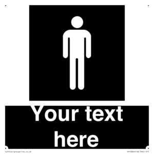 DV10864: Custom information: black panel male