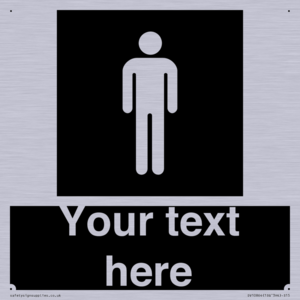 DV10864: Custom information: black panel male