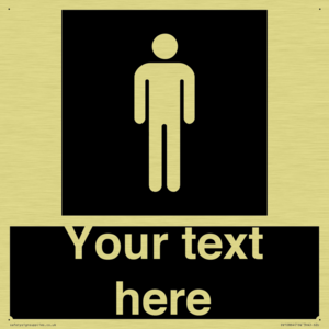 DV10864: Custom information: black panel male