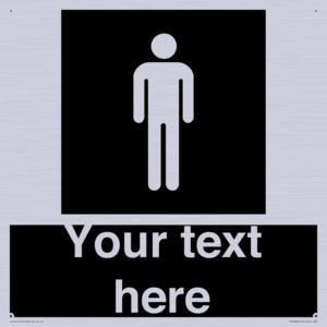 DV10864: Custom information: black panel male