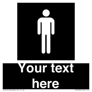 DV10864: Custom information: black panel male