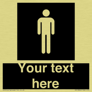 DV10864: Custom information: black panel male