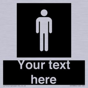 DV10864: Custom information: black panel male