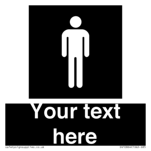 DV10864: Custom information: black panel male