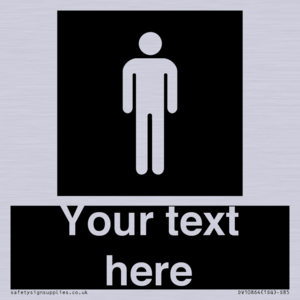 DV10864: Custom information: black panel male