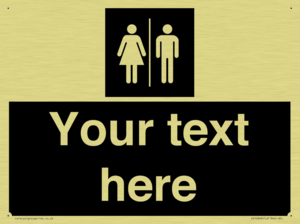 DV10868: Custom information: black panel female and male