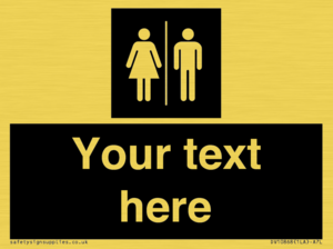 DV10868: Custom information: black panel female and male