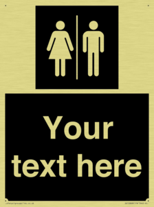 DV10868: Custom information: black panel female and male