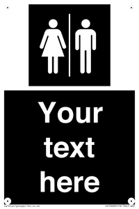 DV10868: Custom information: black panel female and male