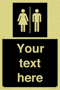 DV10868: Custom information: black panel female and male