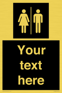 DV10868: Custom information: black panel female and male