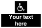 DV10870: Custom information: black panel disabled