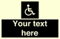 DV10870: Custom information: black panel disabled