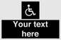 DV10870: Custom information: black panel disabled