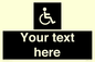 DV10870: Custom information: black panel disabled