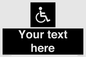 DV10870: Custom information: black panel disabled