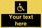 DV10870: Custom information: black panel disabled