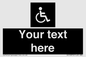 DV10870: Custom information: black panel disabled