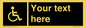DV10870: Custom information: black panel disabled