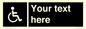 DV10870: Custom information: black panel disabled