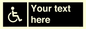 DV10870: Custom information: black panel disabled