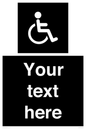 DV10870: Custom information: black panel disabled