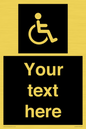 DV10870: Custom information: black panel disabled