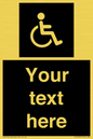 DV10870: Custom information: black panel disabled