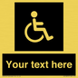 DV10870: Custom information: black panel disabled