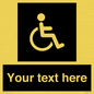 DV10870: Custom information: black panel disabled