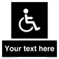 DV10870: Custom information: black panel disabled