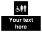 DV10872: Custom information: black panel disabled female and male