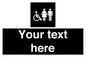 DV10872: Custom information: black panel disabled female and male