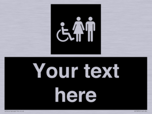 DV10872: Custom information: black panel disabled female and male