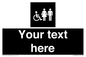 DV10872: Custom information: black panel disabled female and male