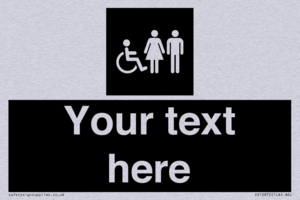 DV10872: Custom information: black panel disabled female and male