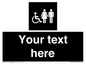 DV10872: Custom information: black panel disabled female and male