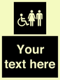 DV10872: Custom information: black panel disabled female and male