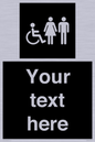 DV10872: Custom information: black panel disabled female and male