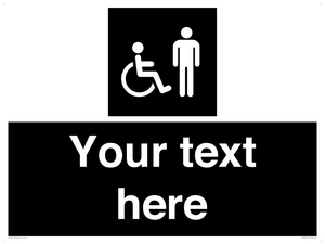 DV10873: Custom information: black panel disabled and male