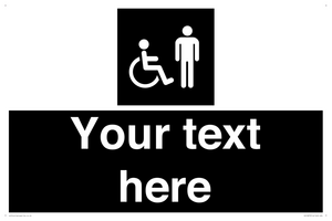 DV10873: Custom information: black panel disabled and male