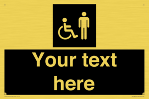 DV10873: Custom information: black panel disabled and male