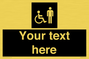 DV10873: Custom information: black panel disabled and male